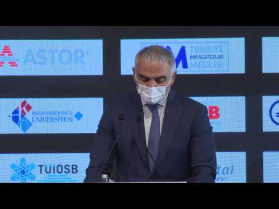 İstanbul Ekonomi Zirvesi T.C. Kültür ve Turizm Bakanı Mehmet Nuri Ersoy