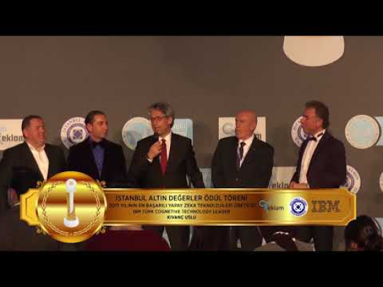 İSTANBUL ALTIN DEĞERLER ÖDÜL TÖRENİ 2017 YILININ EN BAŞARILI 