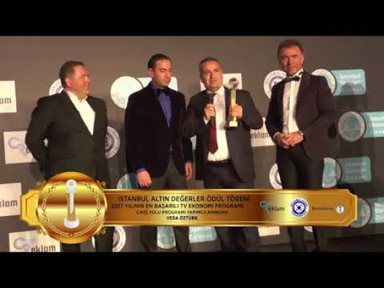 İSTANBUL ALTIN DEĞERLER ÖDÜL TÖRENİ 2017 YILININ EN BAŞARILI TV EKONOMİ PROGRAMI ÇIKIŞ YOLU
