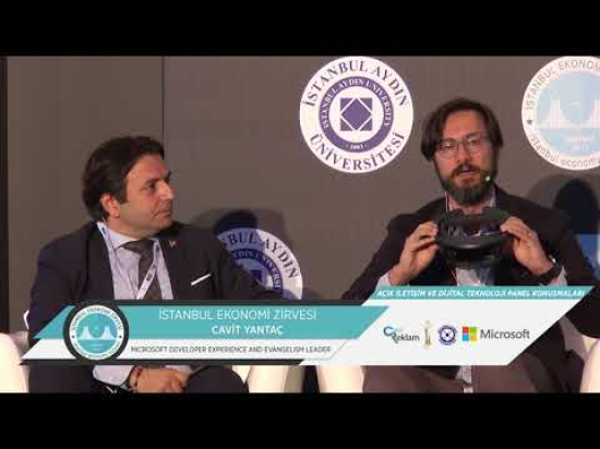 İstanbul Ekonomi Zirvesi Açık İletişim ve Dijital Teknoloji Paneli Cavit Yantaç' ın Konuşması